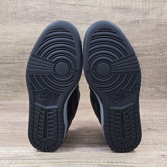 Nike Dunk Sky High Women's 8.5 Black Metallic Hematite Hidden Wedge Heel Shoes - Picture 8 of 9